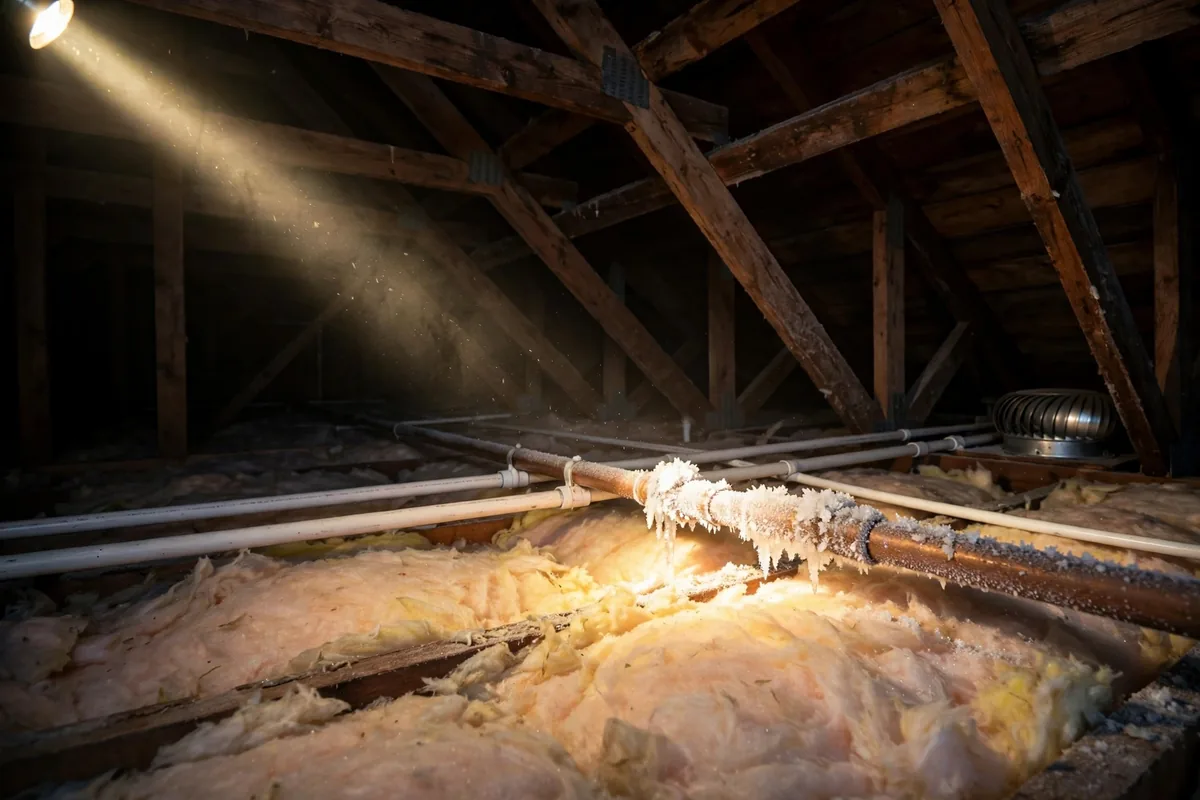 Burst Pipe In The Attic: Why Texas Attic Lines Fail First