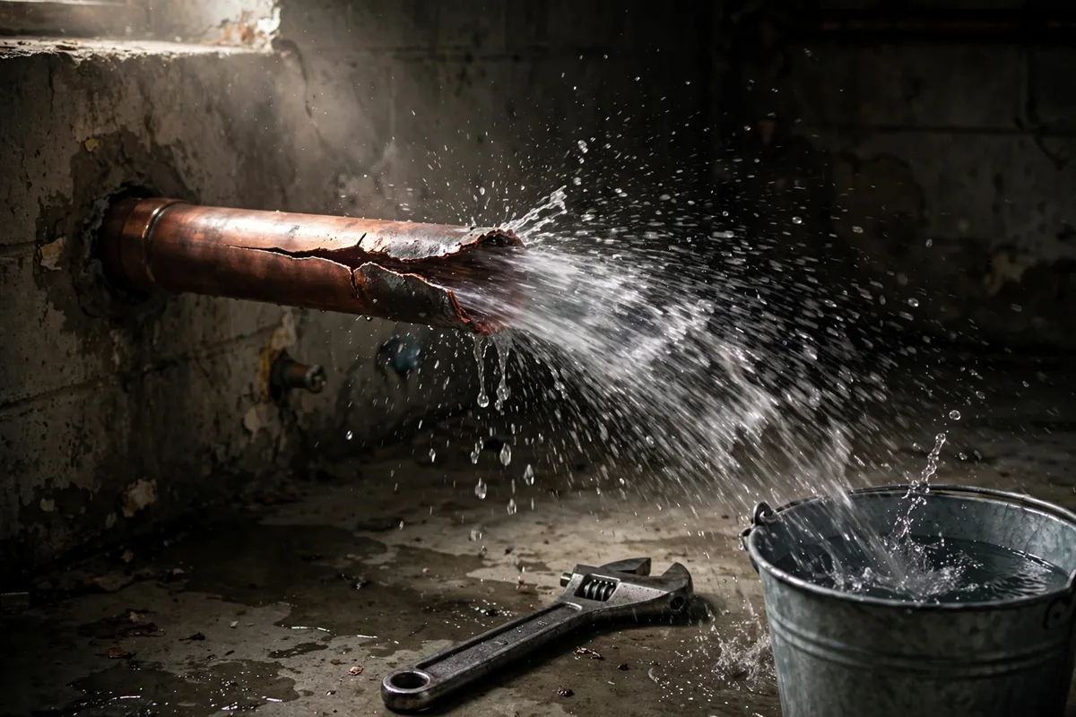 Burst Pipe Vs Leaking Pipe: How To Tell An Emergency From A Slow Leak