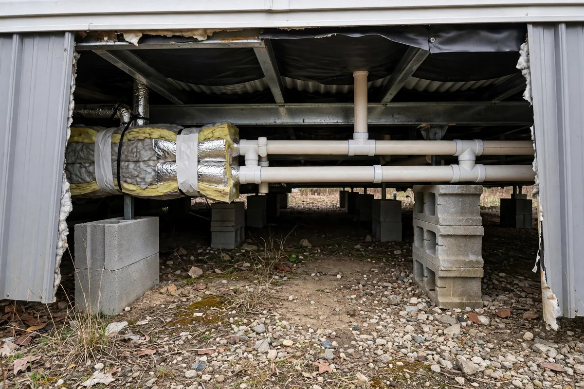 Burst Pipes In Manufactured And Mobile Homes
