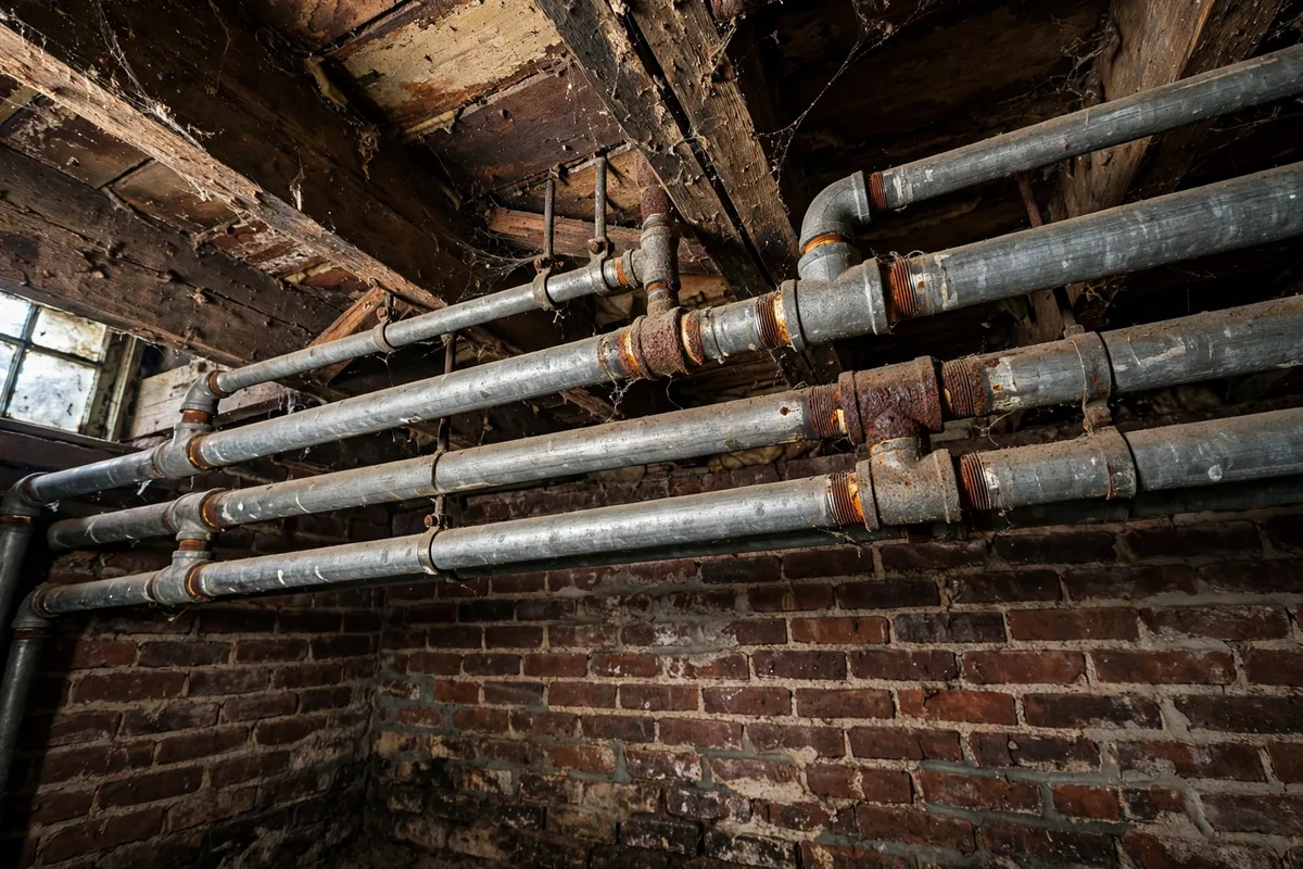 Galvanized Pipe Burst Risk In Older Homes